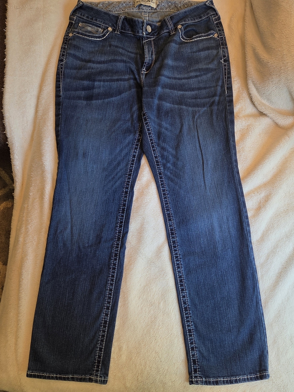 Country girl Women's Dark Blue Straight-Leg Jeans